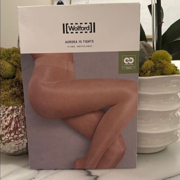 NWT WOLFORD Aurora 15 Tights size XS - Picture 2 of 5